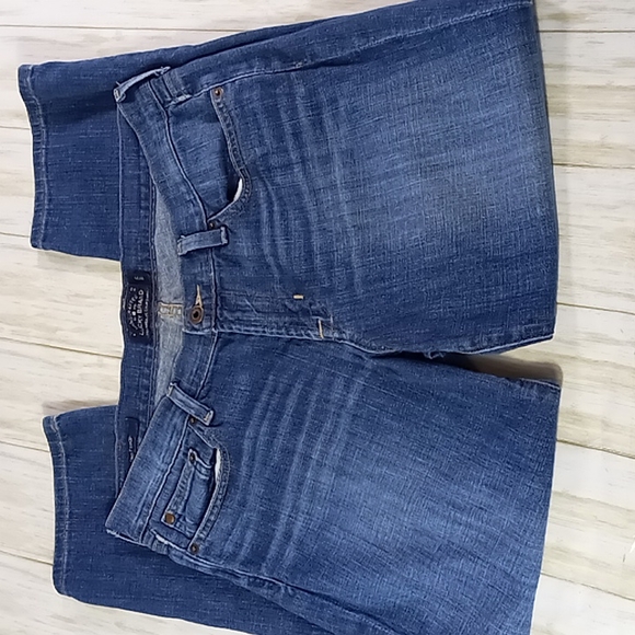 Lucky Brand Sweet Crop Blue Jeans Size 10/30 - Picture 3 of 16